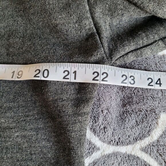 Cut Loose Turtleneck Top Womens size Small Long Sleeve Lagenlook Green Gray - Picture 4 of 7